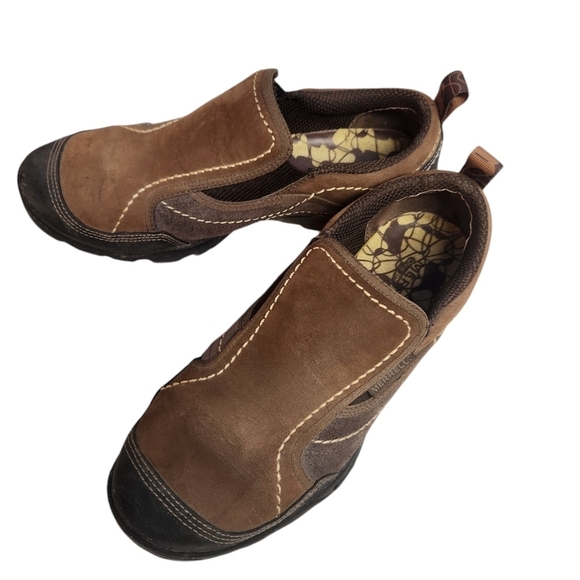 Merrell Women's Mimosa Moc Bracken Slip Ons Sz 8.5 Hiking Walking Cabincore - Picture 2 of 12